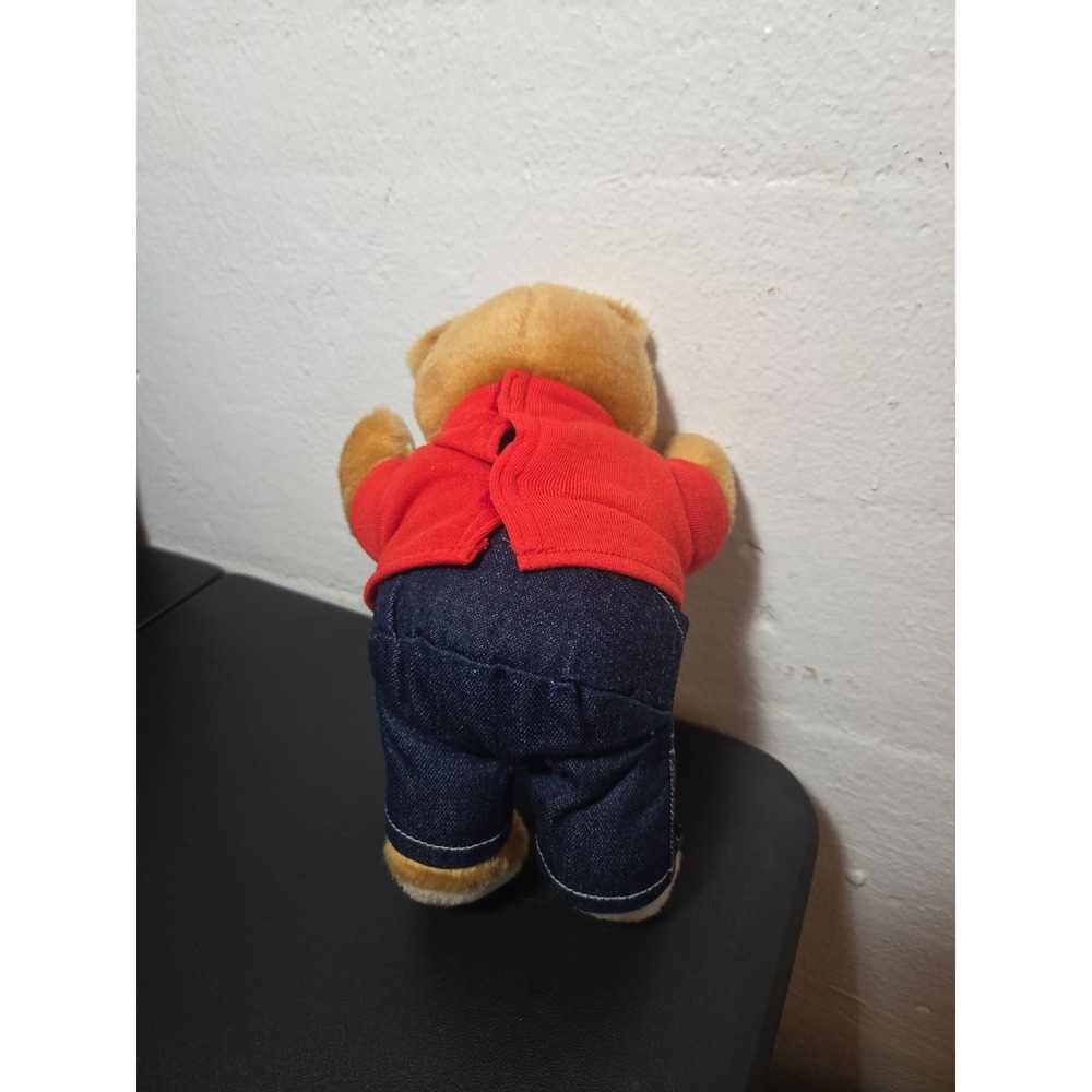 LN Original Vintage/80s SHONEY'S Restaurant 10" Teddy Bear Plush Collectible - Picture 2 of 4
